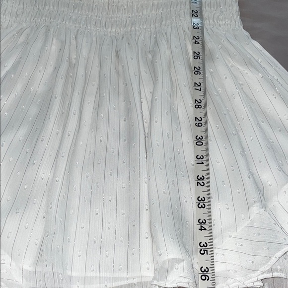 Ramy Brook White Ruffle Dress - Picture 11 of 14